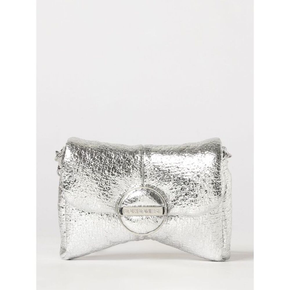Borbonese Mini Bag Woman Silver